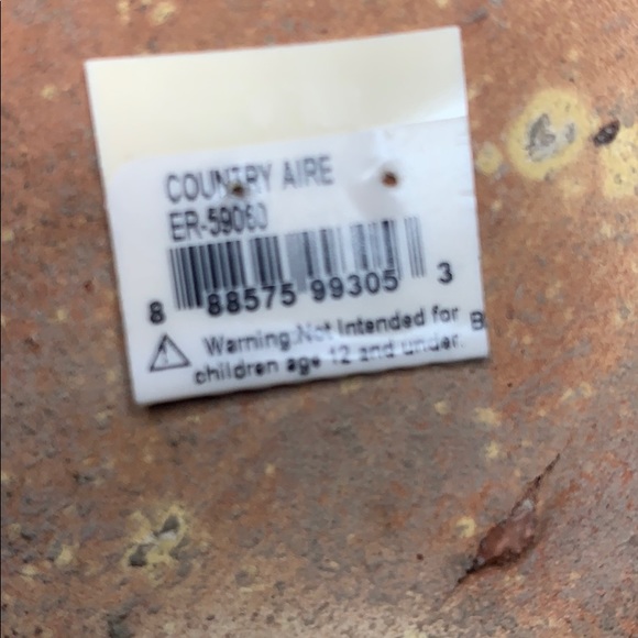 Teal Chain Earrings - Picture 2 of 2